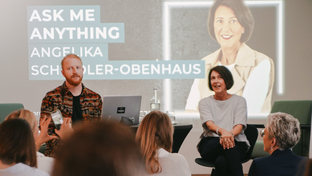 Recap: Ask me anything mit Angelika Schindler-Obenhaus