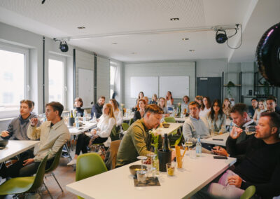 Der Event Space ist der perfekte Veranstaltungsraum für Business Meetings, Events, Firmenfeiern und Workshops für bis zu 60 Personen